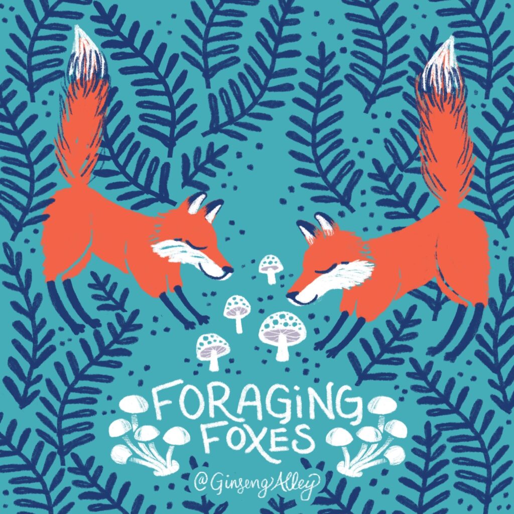 Foraging Foxes
