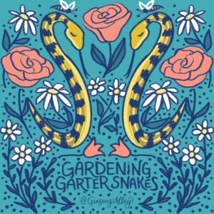 Gardening Garter Snakes