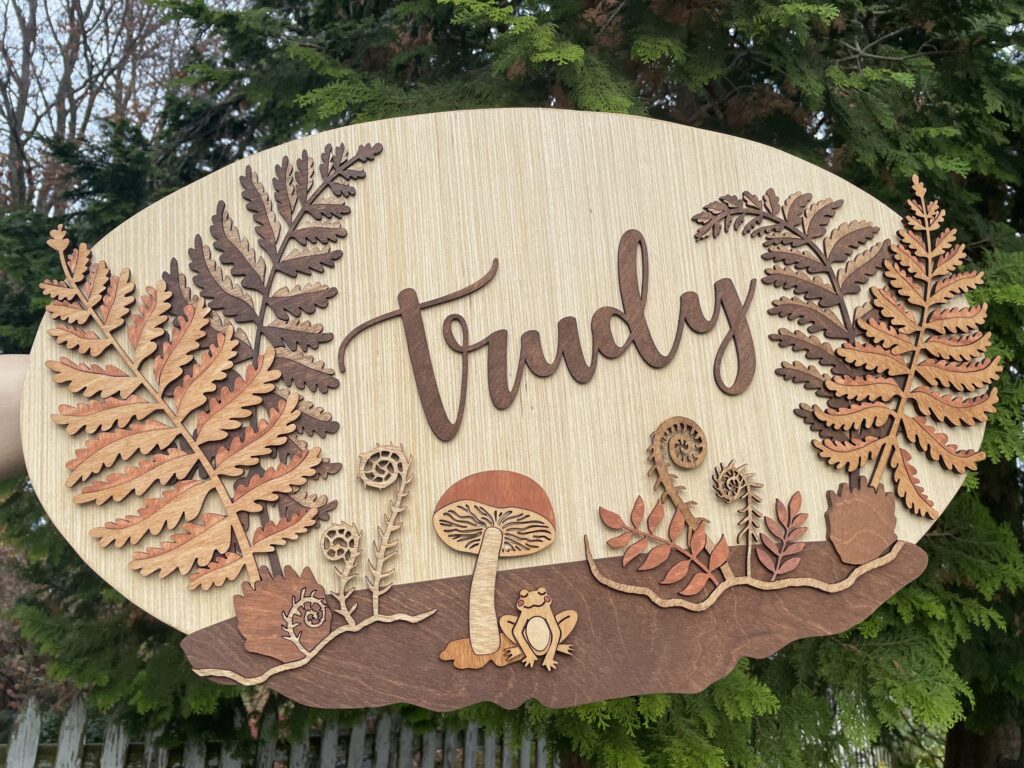 Wooden Sign