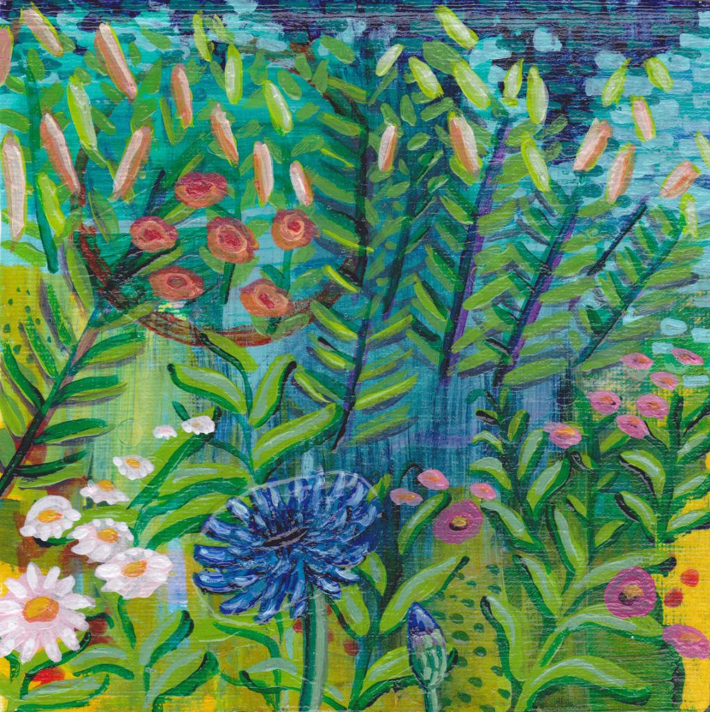 Botanical Jungle Painting 2