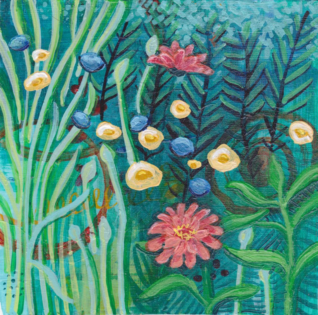 Botanical Jungle Painting 3
