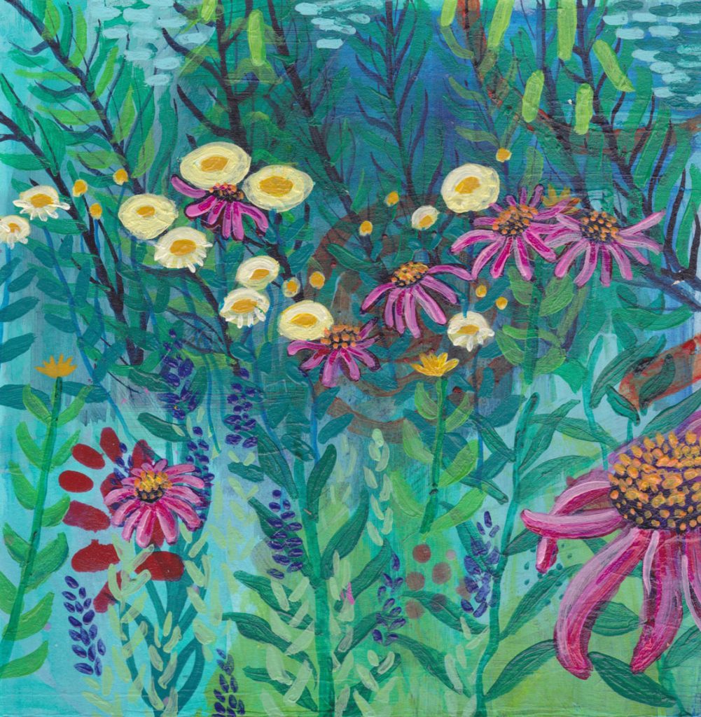 Botanical Jungle Painting 4