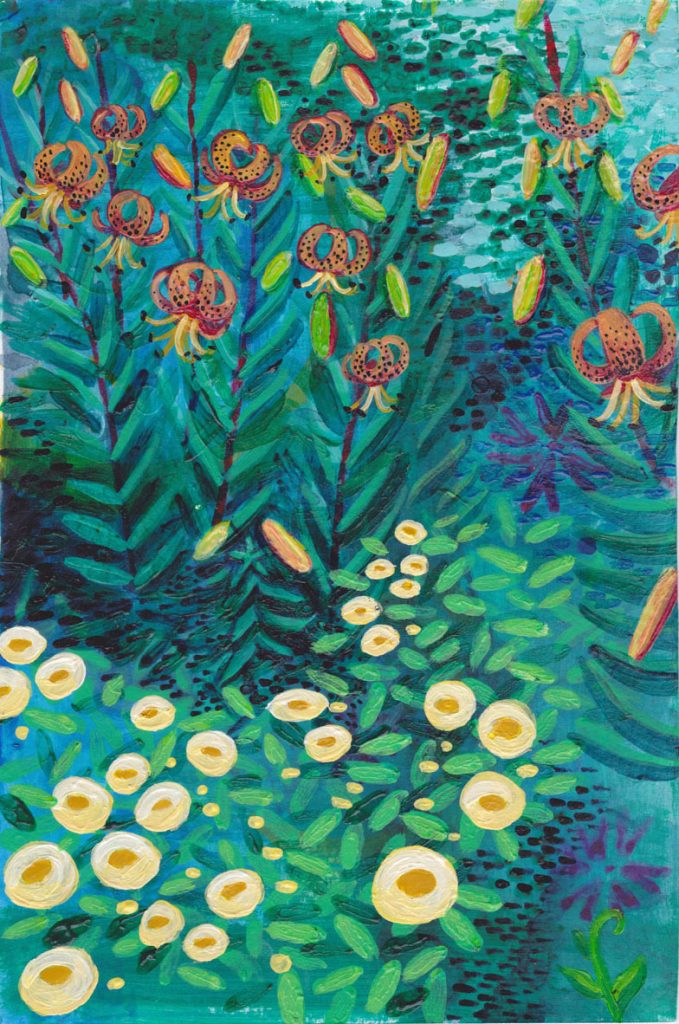 Botanical Jungle Painting 6